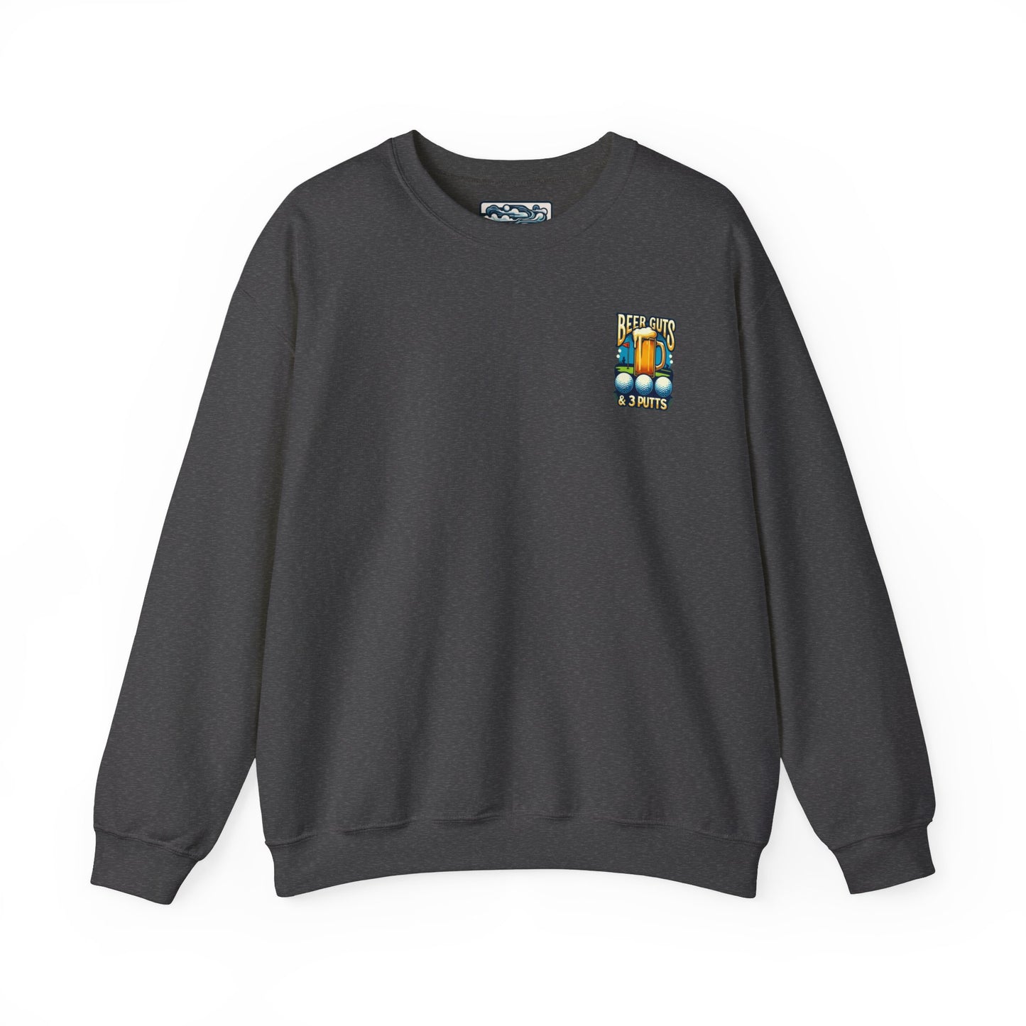 beer guts & 3 putts (crewneck)