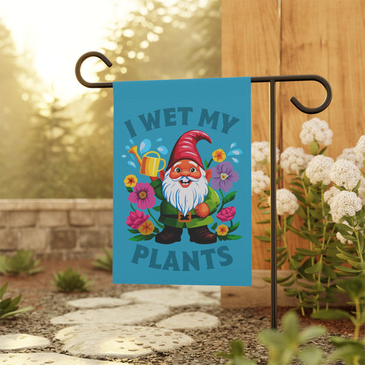 i wet my plants (garden banner)